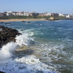 Küste und Strand von Santander
